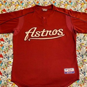 Houston Astros Brick Red Team Jersey